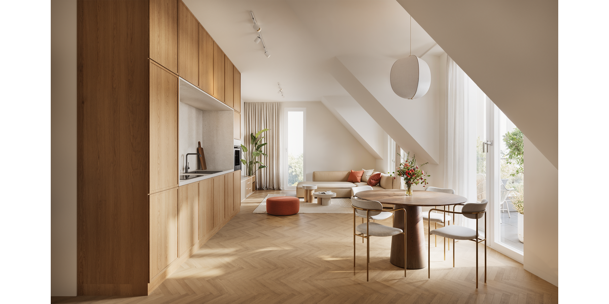 Etagenwohnung Meerbusch Necklenbroich - 4 Zimmer, 132 m&sup2;, 1.049.000&euro; | Angebot:25152874