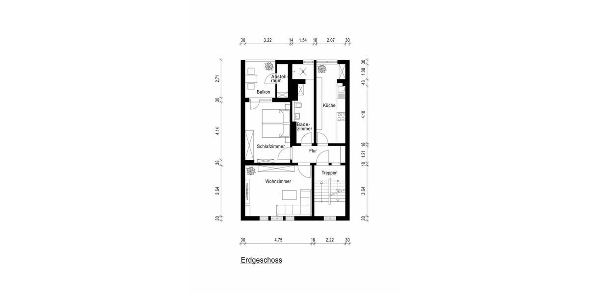 Mehrfamilienhaus, Wohnhaus Düsseldorf Heerdt - 6 Zimmer, 178 m&sup2;, 889.000&euro; | Angebot:26672410