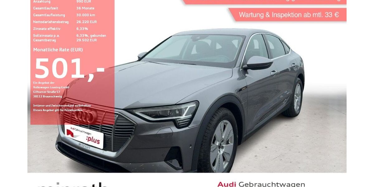 Audi e-tron 45.875 km 25.950 &euro; Moers-Hülsdonk 47441