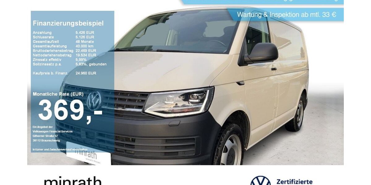 VW T6 Transporter 66.401 km 23.160 &euro; Moers 47441