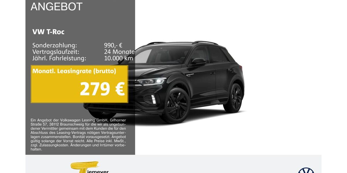 VW T-Roc 24.220 km 29.870 &euro; Duisburg 47059