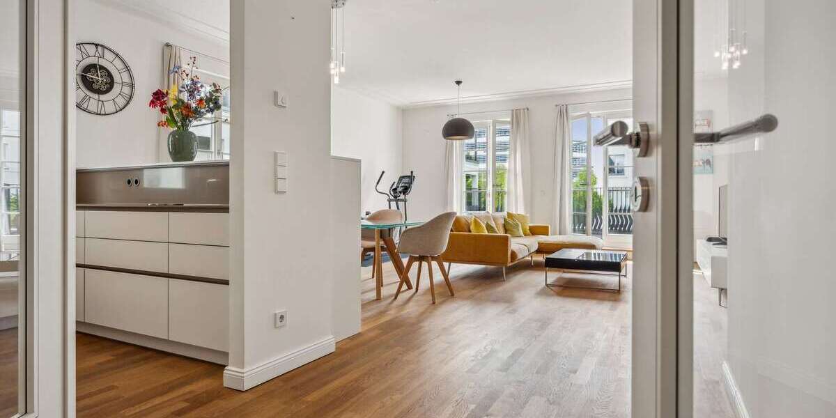 Etagenwohnung Düsseldorf - Heerdt Heerdt - 3 Zimmer, 120 m&sup2;, 995.000&euro; | Angebot:24892468