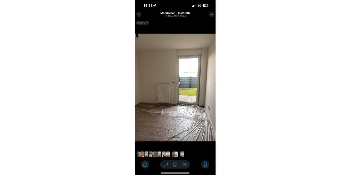 Erdgeschoßwohnung Meerbusch - 2 Zimmer, 58 m&sup2;, 1.122&euro; | Angebot:25790438