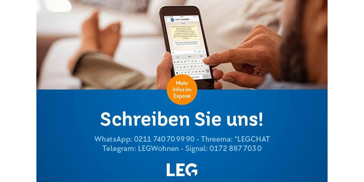 Etagenwohnung Krefeld Fischeln - 2 Zimmer, 60 m&sup2;, 629&euro; | Angebot:26666181