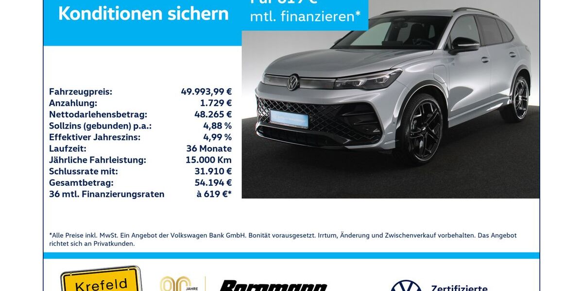 VW Tiguan 25.550 km 48.995 &euro; Krefeld 47803
