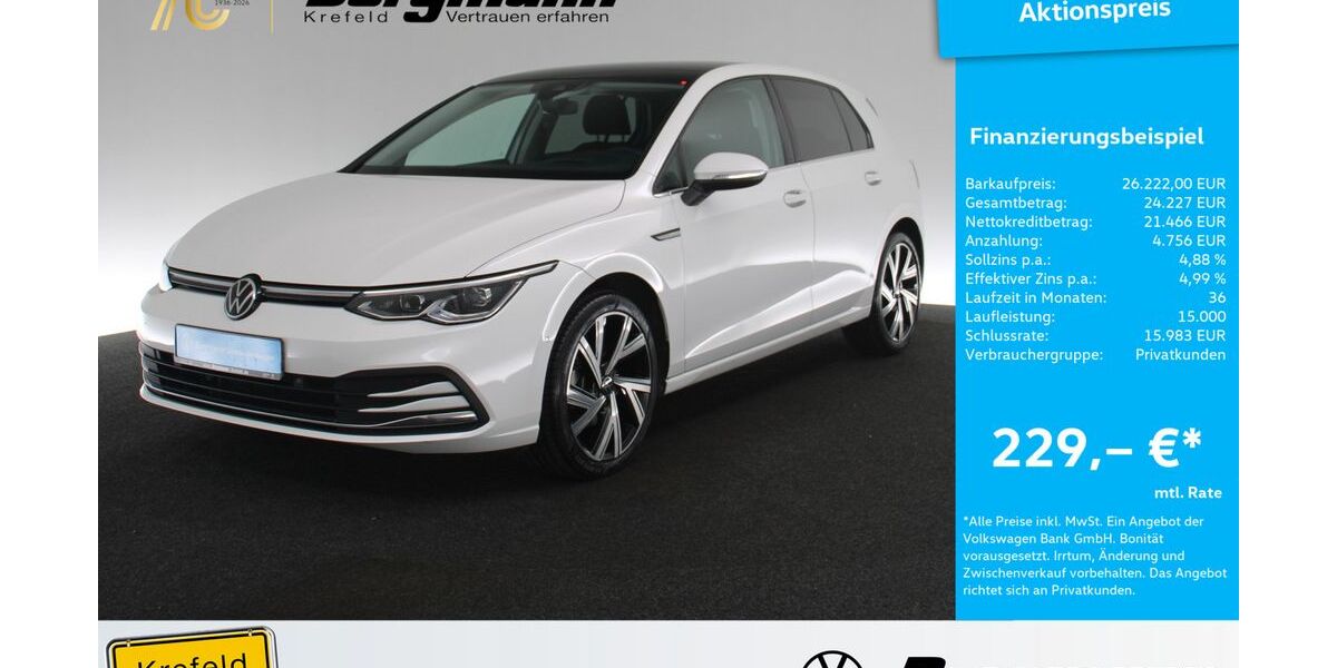 VW Golf 58.869 km 26.222 &euro; Krefeld 47803