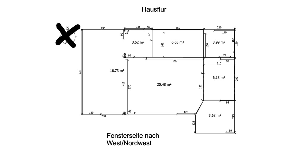 Etagenwohnung Mülheim an der Ruhr Menden-Holthausen - 2.5 Zimmer, 62 m&sup2;, 648&euro; | Angebot:25404155