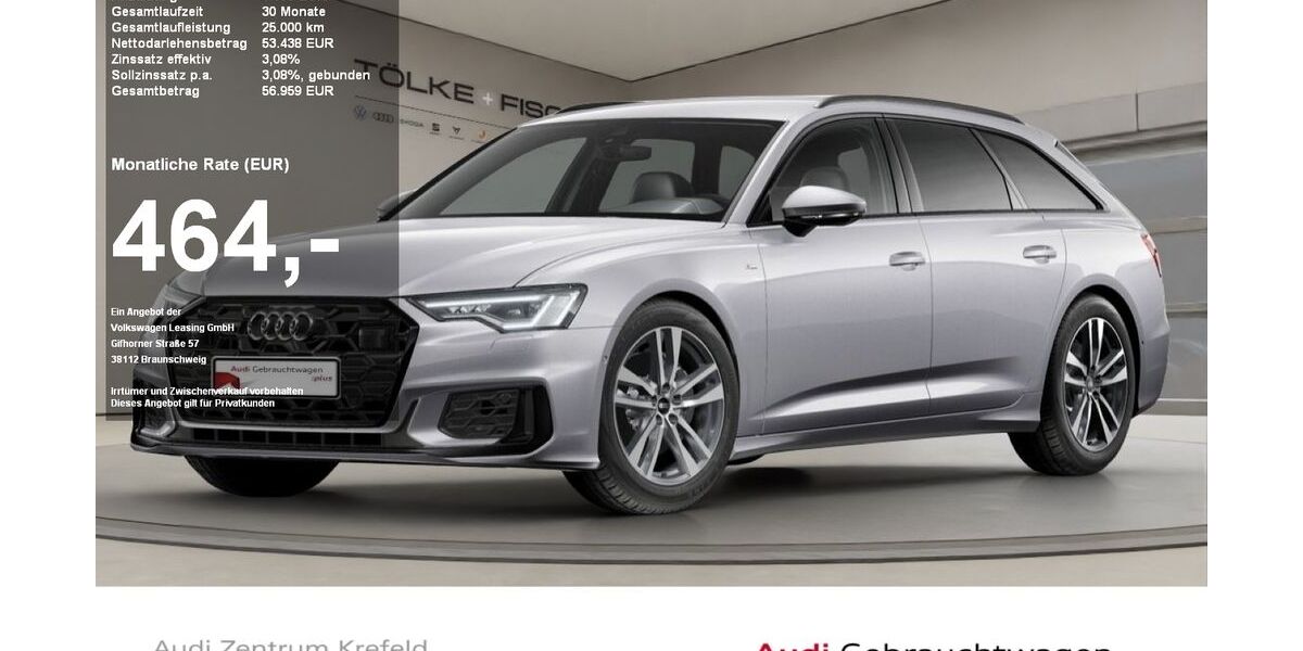 Audi A6 27.820 km 52.887 &euro; Krefeld 47805