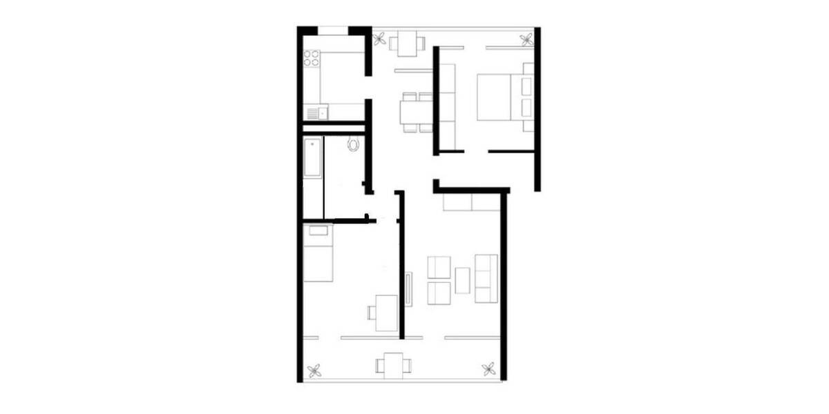 Etagenwohnung Monheim am Rhein Baumberg - 3 Zimmer, 82 m&sup2;, 295.000&euro; | Angebot:25654350