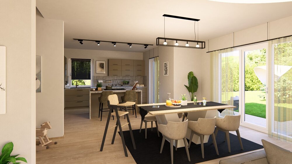 Modernes KfW55 Ausbauhaus in Mülheim - Individuell geplantes 5-Zimmer-Eigenheim mit flexiblen Dienstleistungspaketen - Einfamilienhaus Mülheim an der Ruhr Rechtsruhr-Nord | Angebot:27346859