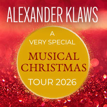 Alexander Klaws - A very special Musical Christmas - Tournee 2026 03.12.2026 Tonhalle Düsseldorf