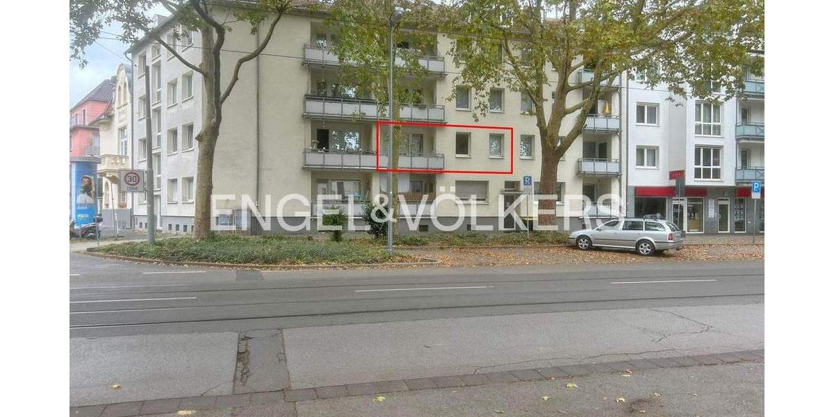 Etagenwohnung Krefeld Cracau - 3 Zimmer, 73 m&sup2;, 162.000&euro; | Angebot:26346981