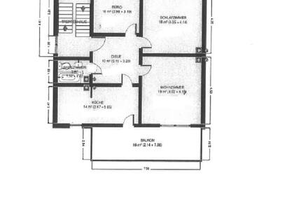 Wohnung Oberhausen Biefang - 3.5 Zimmer, 80 m&sup2;, 800&euro; | Angebot:25974926