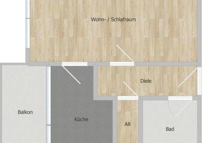 Wohnung Duisburg Hamborn - 1.5 Zimmer, 47 m&sup2;, 349&euro; | Angebot:25881196