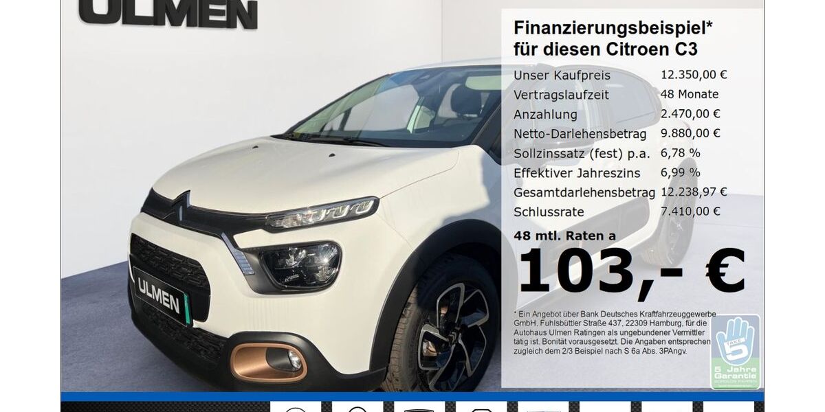 Citroen C3 23.110 km 12.350 &euro; Ratingen 40880