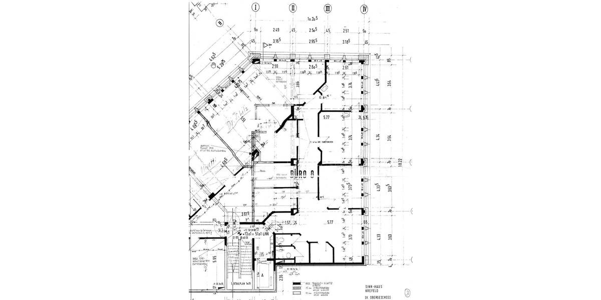 Gewerbeobjekt Krefeld Stadtmitte - 9 Zimmer, 187 m&sup2;, 1.300&euro; | Angebot:25997649