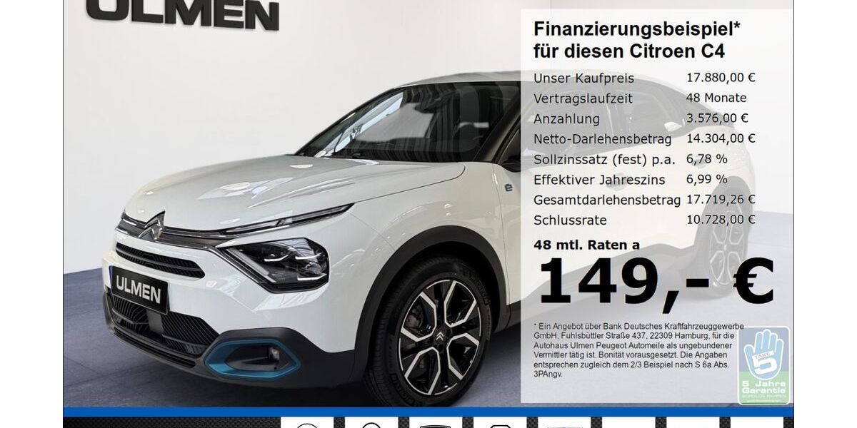 Citroen C4 27.580 km 17.880 &euro; Düsseldorf 40233