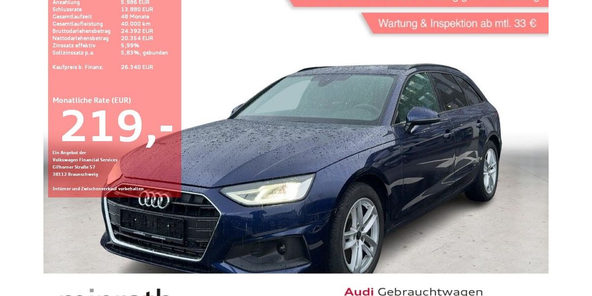 Audi A4 40.714 km 26.050 &euro; Moers-Hülsdonk 47441