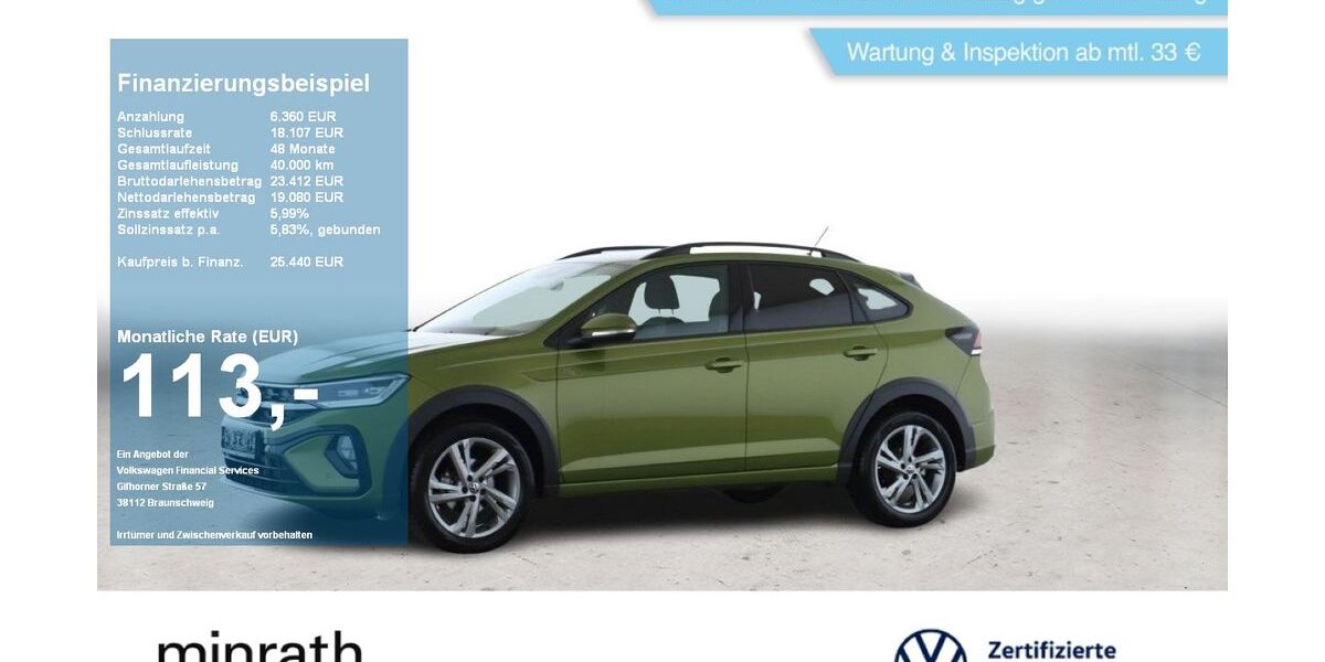 VW Taigo 11.093 km 25.440 &euro; Moers 47441