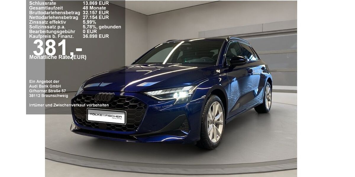 Audi A3 2.500 km 33.590 &euro; Krefeld 47805