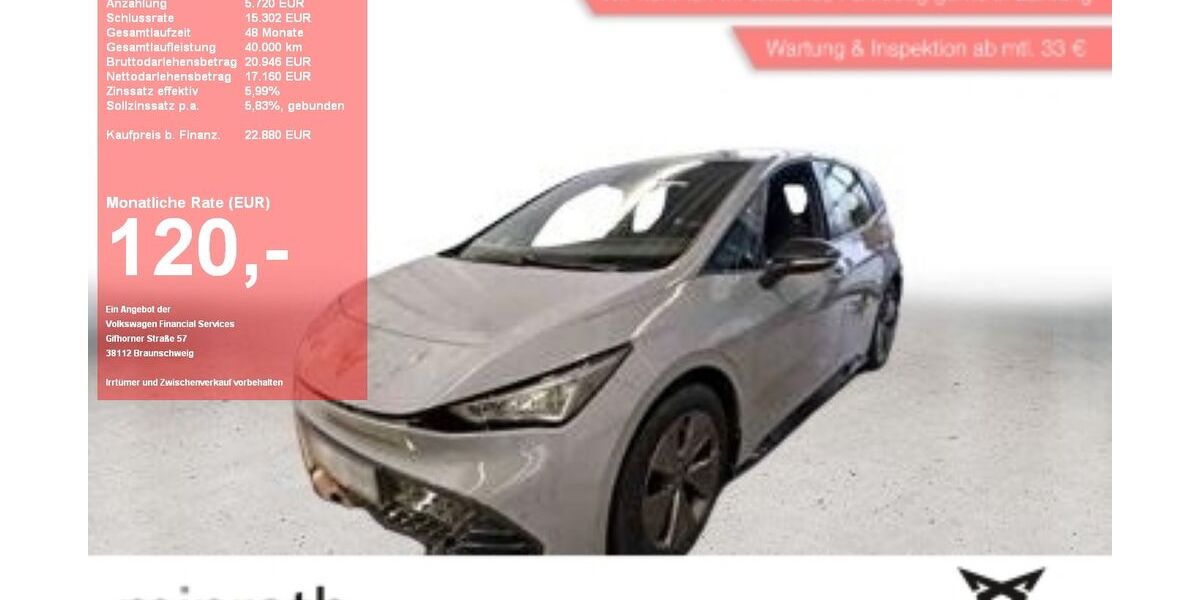 Cupra Born 52.981 km 22.880 &euro; Moers-Hülsdonk 47441