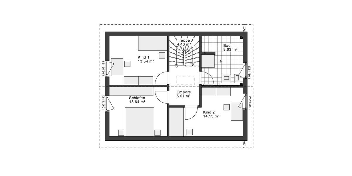 Einfamilienhaus Leichlingen (Rheinland) - 3 Zimmer, 125 m&sup2;, 1.780&euro; | Angebot:26663256