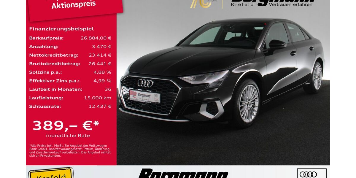 Audi A3 49.002 km 26.445 &euro; Krefeld 47803