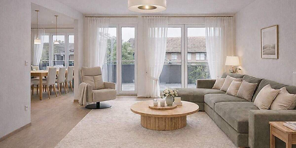 Etagenwohnung Duisburg Buchholz - 3 Zimmer, 74 m&sup2;, 272.000&euro; | Angebot:25686705