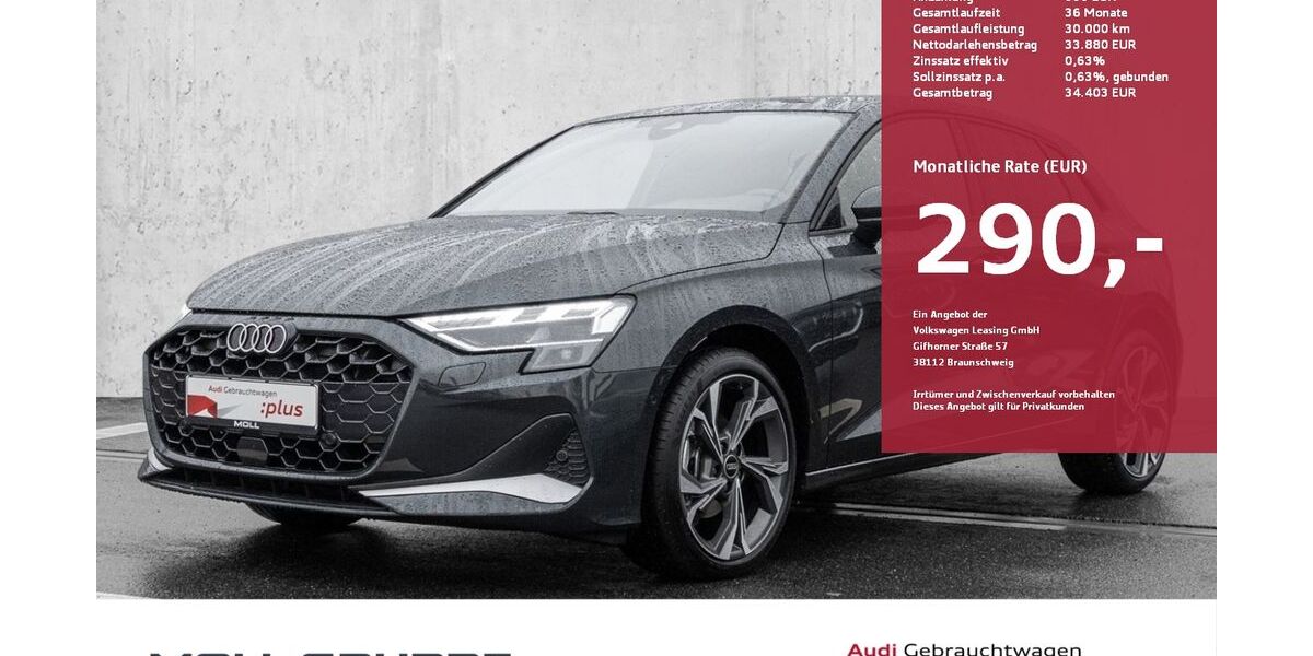 Audi A3 7.980 km 33.880 &euro; Düsseldorf 40474