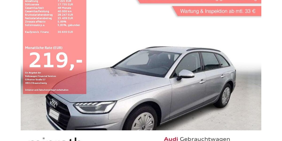Audi A4 18.171 km 30.380 &euro; Moers-Hülsdonk 47441