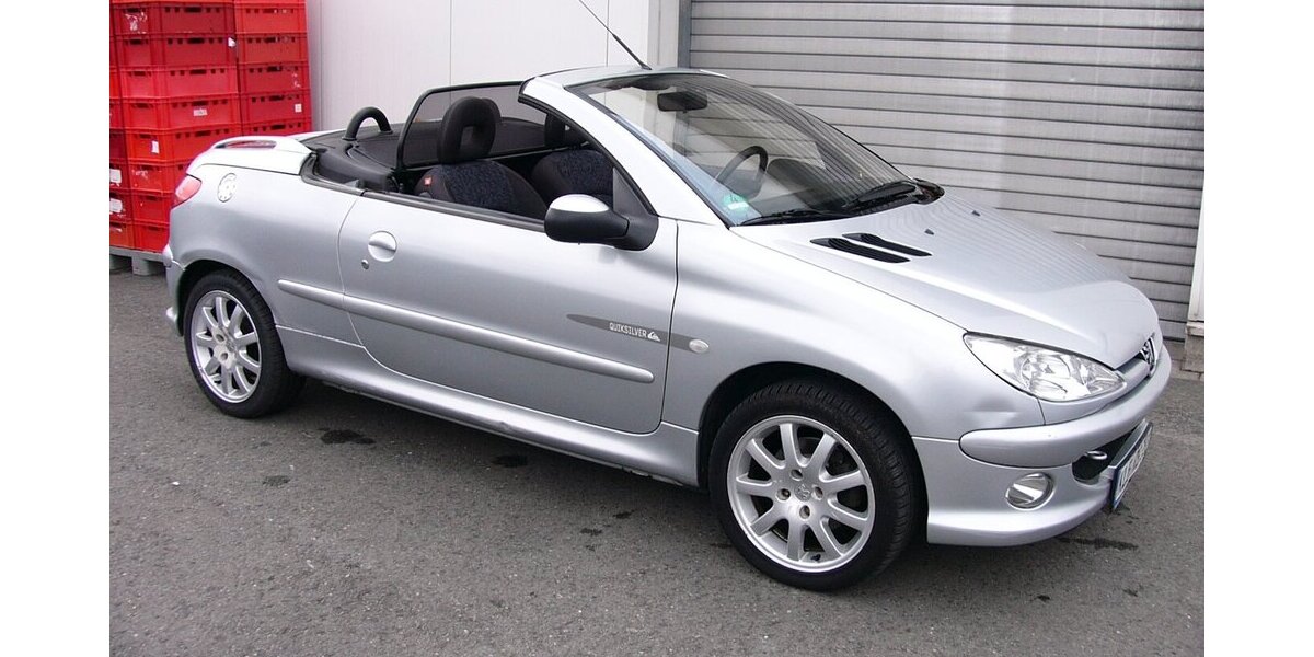 Peugeot 206 cc Cabrio Quiksilver Klimaautomatik Tüv 1/24 168.000 km 1.900 &euro; Ratingen 40885