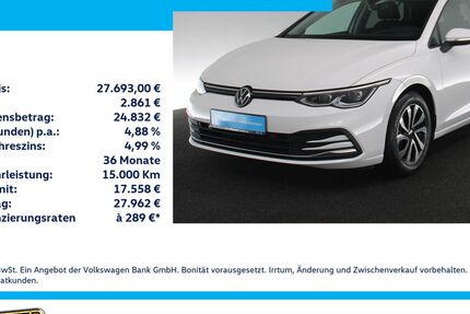 VW Golf 15.189 km 26.994 &euro; Krefeld 47803